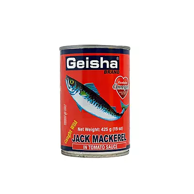 Geisha Jack Mackerel in Tomato Sauce – 425g