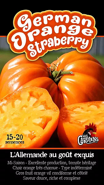 Semences de tomates German orange strawberry