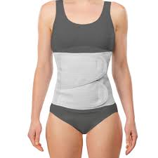 CanOrtho-515L-CanOrtho M-Brace Abdominal Support Size L Low Profile  with Dual Cross Straps Breathable Cotton Fits 95-105cm Pelvis