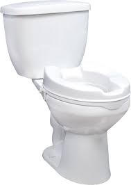 Sam-64706- Serenity Raised Toilet Seat 6"- No lid