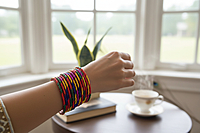 Multi Color Bangles ( 1 Dozen ) Multi Color Bangles ( 1 Dozen )