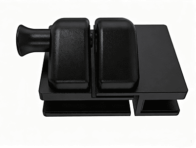 Loquet noir - Ouverture ext.