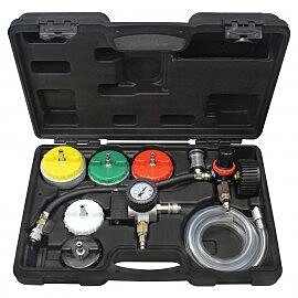 HEAVY DUTY COOLING SYSTEM PRESSURE TEST AND REFILL KIT