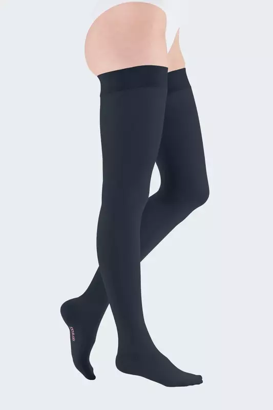 Medi-Z541512000 - Mediven Comfort CCL1 AD Black with Silicon band- Size II