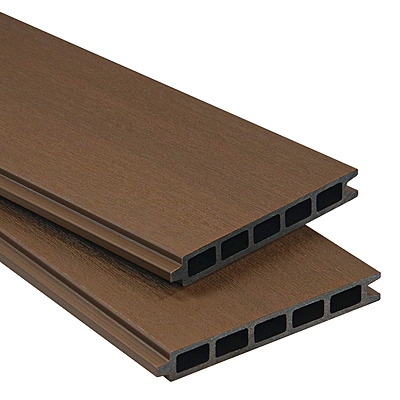 Planche clôture composite-Teck/1800mm x 20mm x 161.2mm/Ardoise