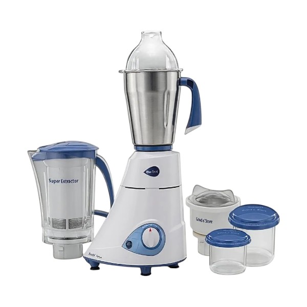Preethi Blue Leaf Mixer Grinder 110V with 3 Jars (Only for US & Canada)