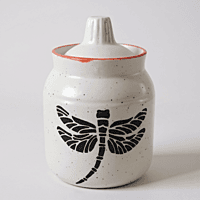 White Mat Jar