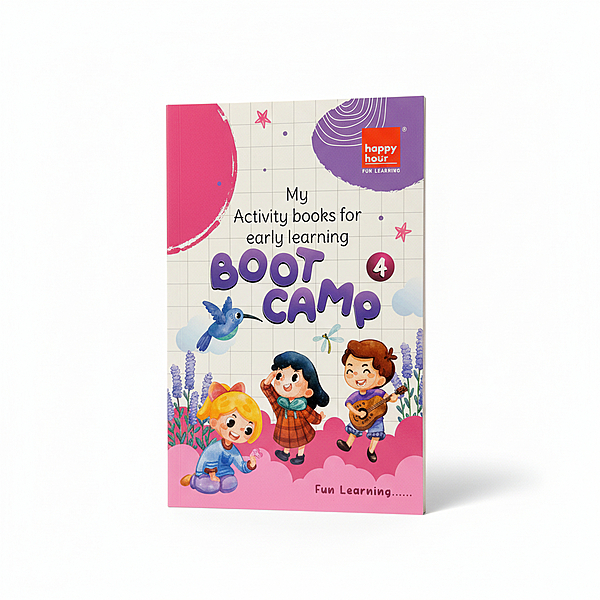 HAPPY HOUR- ACTIVITY & COLORING BOOK 1 PCS