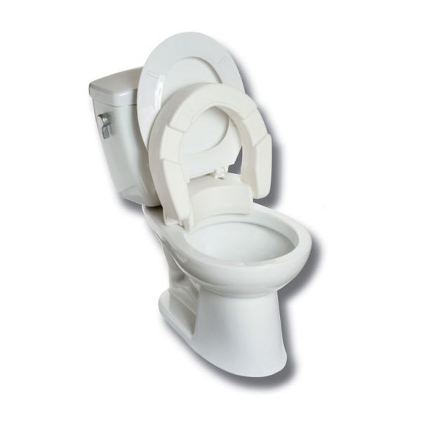 Mobb-MHHRT - 3.5" Hinged Raised Toilet Seat- Standard