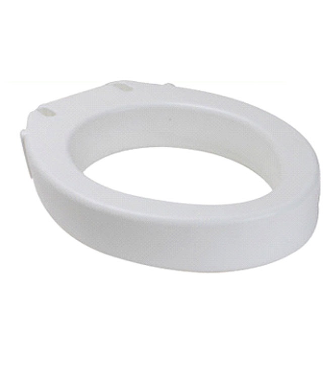Mobb-MHERTS - Mobb 4� raised toilet seat without lid-Elongated
