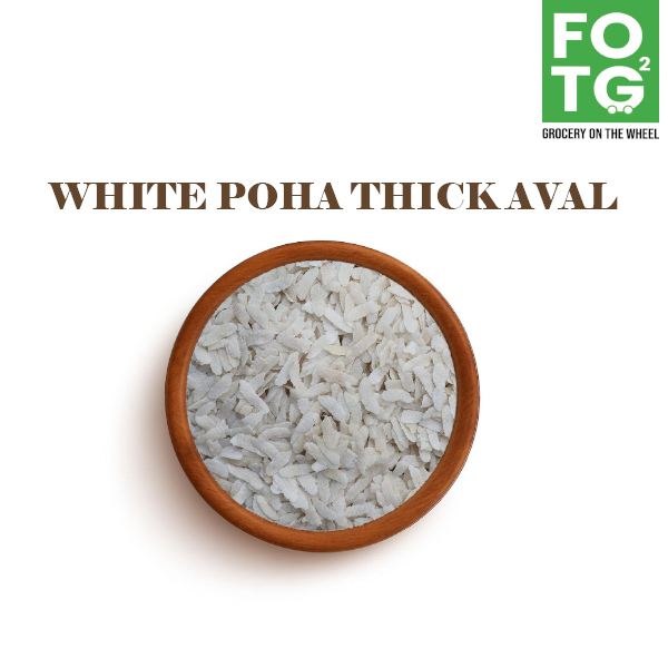 White Poha Thick Aval 500 gm