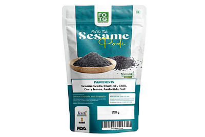 Black Sesame seed Rice Powder 200 gm