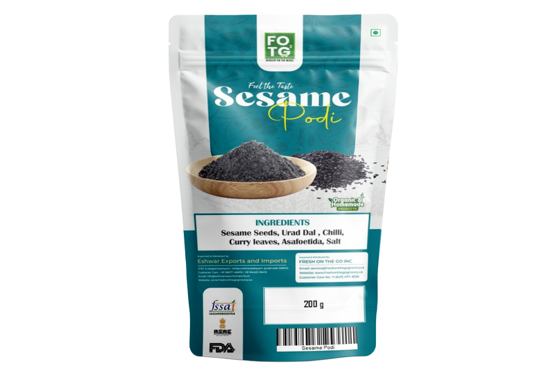 Black Sesame seed Rice Powder 200 gm