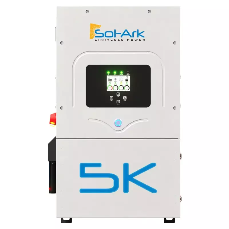 Onduleur/chargeur réseau hybride Sol-Ark 5K-2P – 48V/5 000W