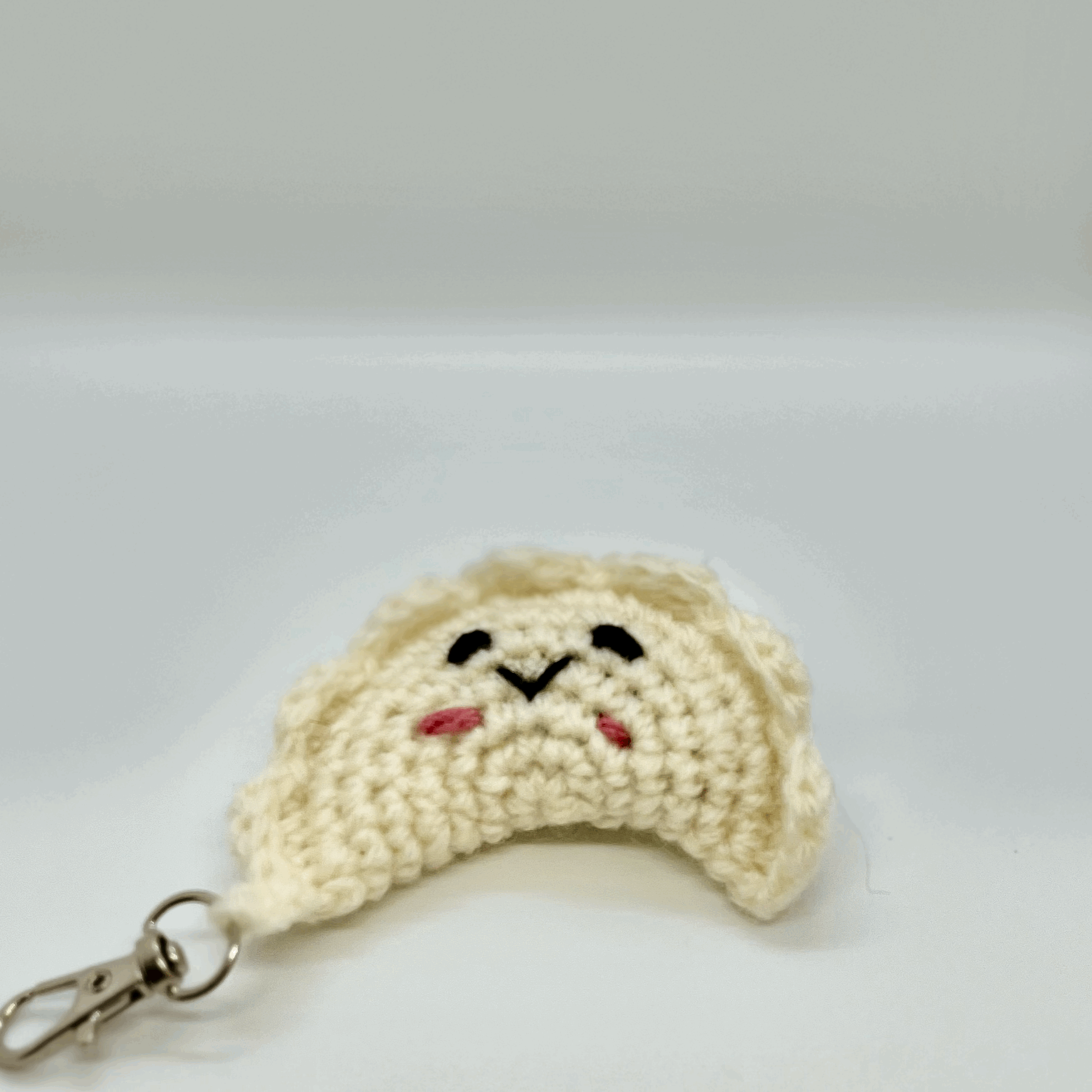 Smiling Gyoza Keyring