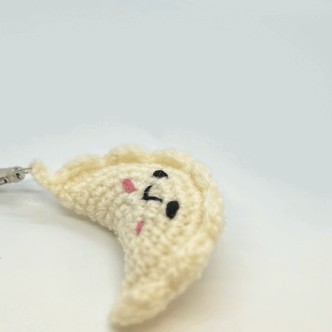 Smiling Gyoza Keyring