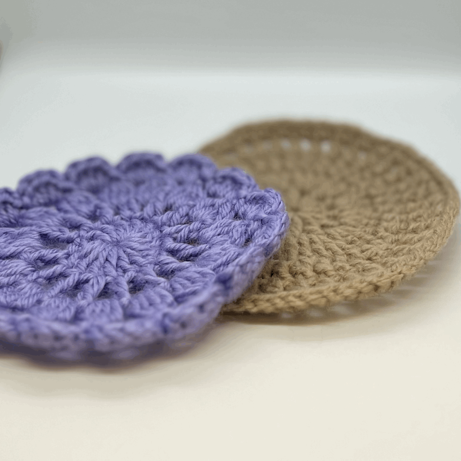 Jane's Two-Tone Coaster Set
