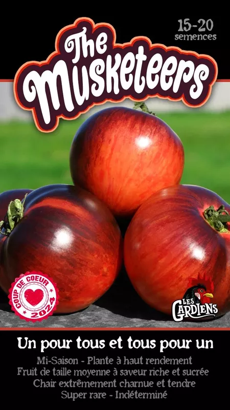 Semences de tomates The musketeers