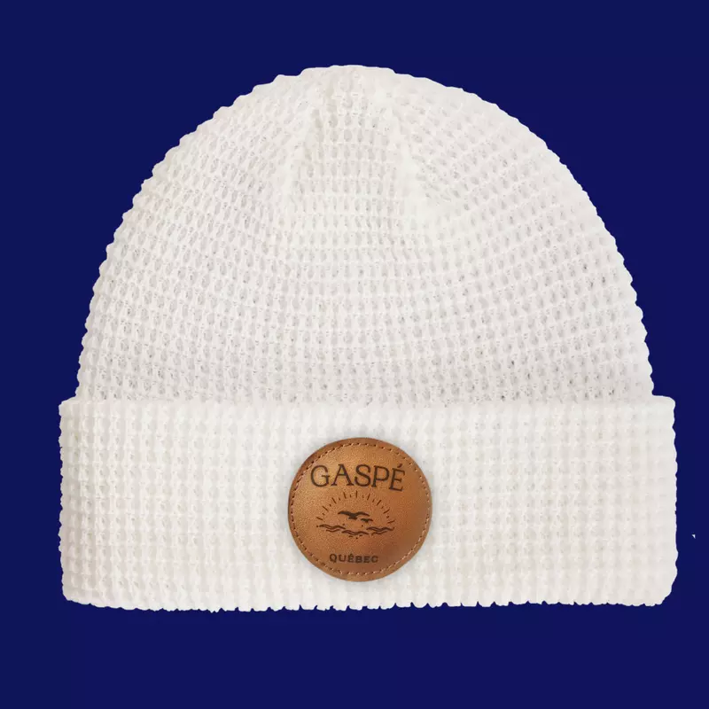 Tuque Gaufrée avec écusson
