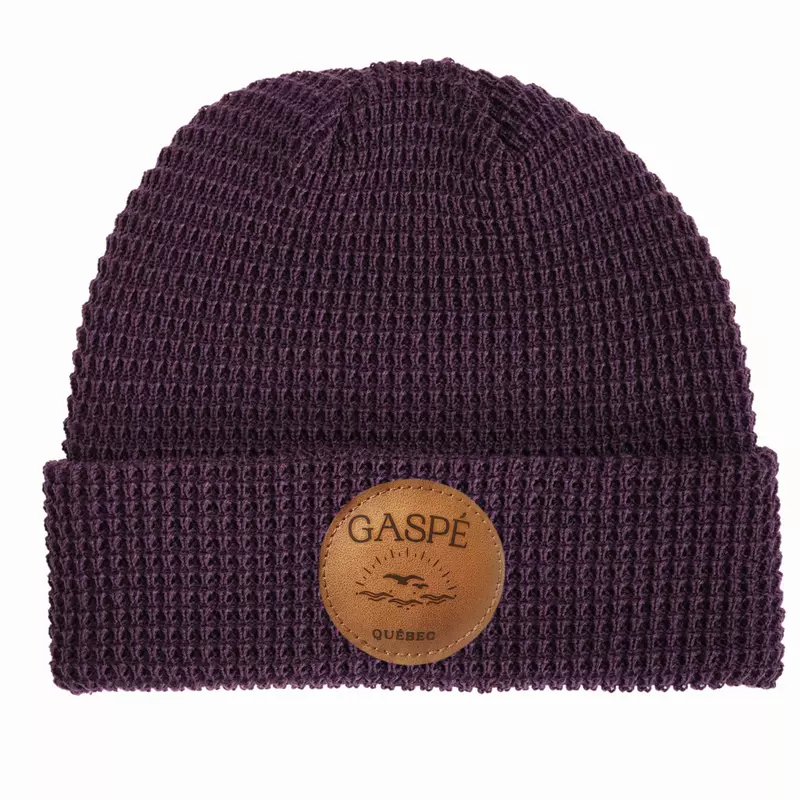Tuque Gaufrée avec écusson