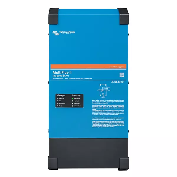 Onduleur/Chargeur MultiPlus-II 12/3000/120-50 120V (Certifié UL) de Victron Energy | PMP122305122