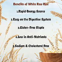 White Raw Rice 1 Kg