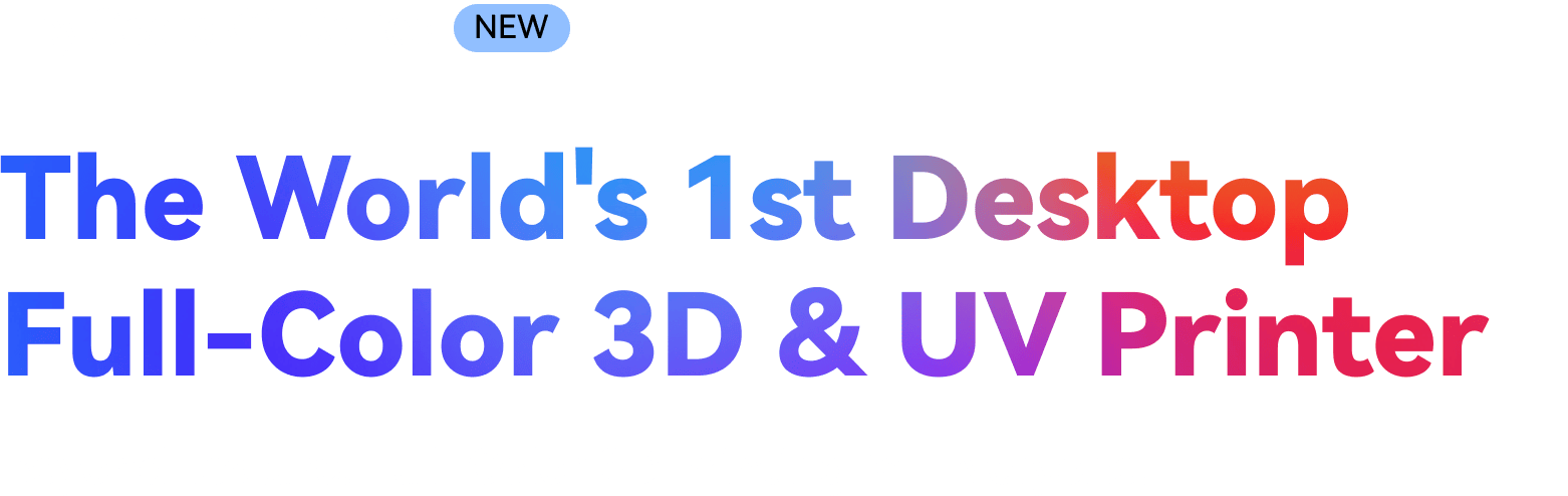 Heygears Full colour UV 3d Printer